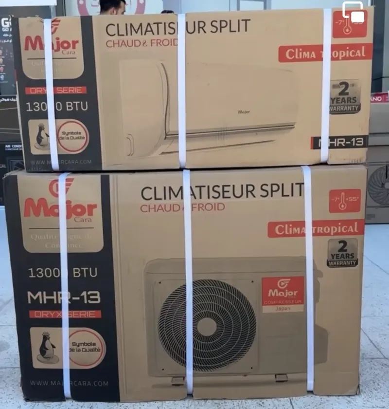 💥Climatiseur MAJOR Cara 13000btu🎉